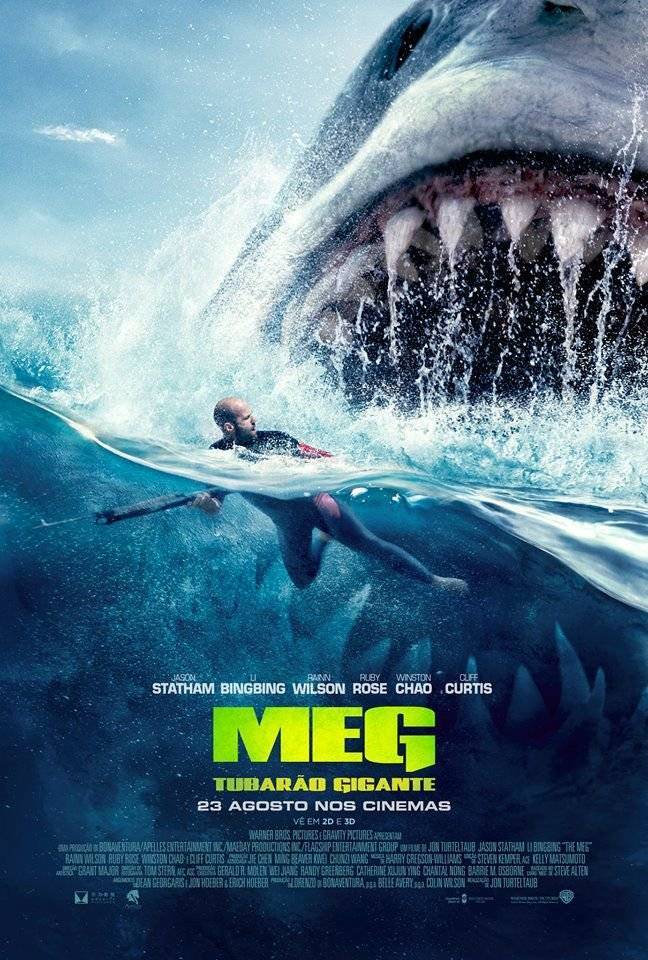 Película MEG- Tubarão Gigante 