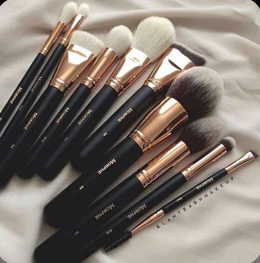 Social Conjunto de Pincéis Rose Gold MORPHE