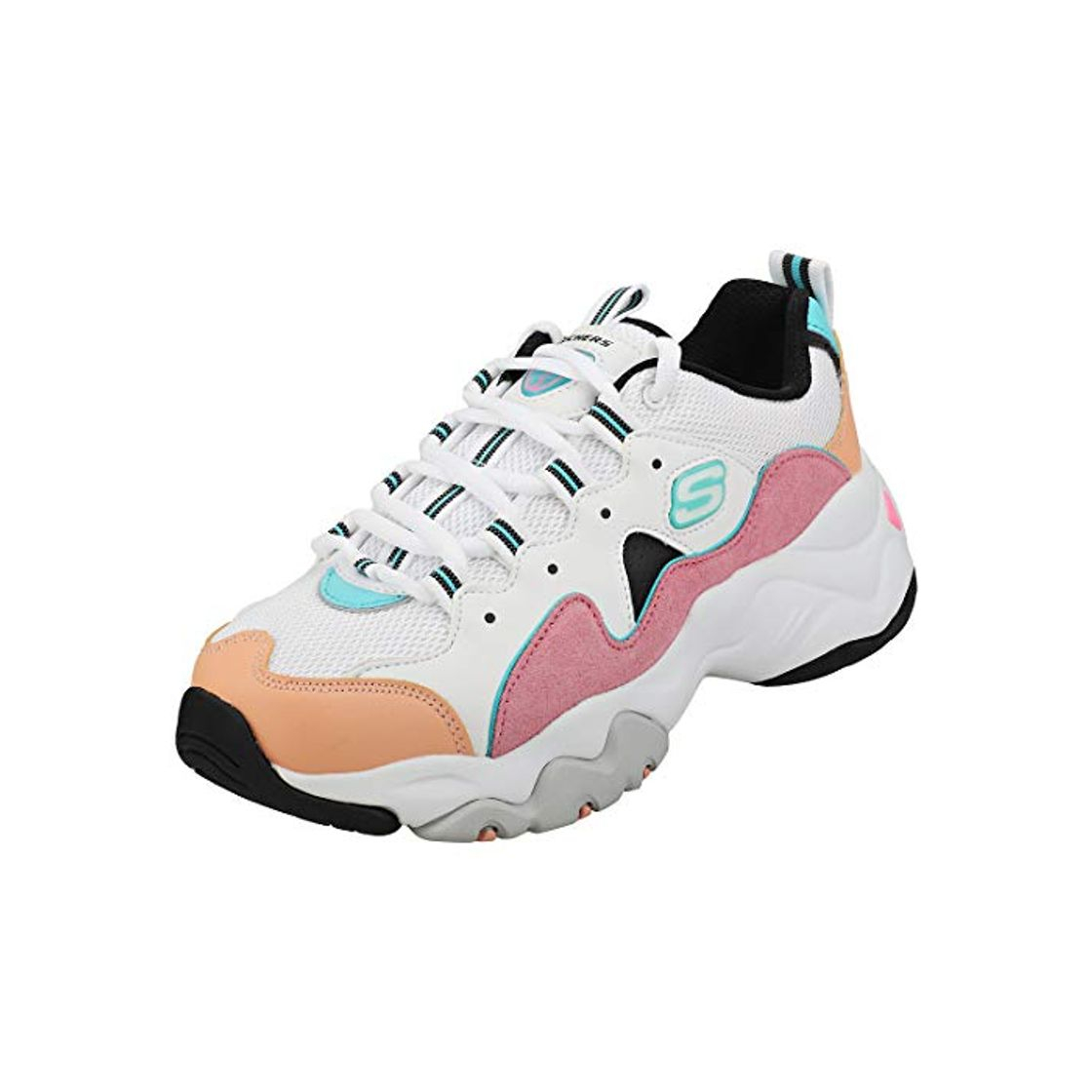 Moda Skechers D'lites 3.0 Zenway - Zapatillas para Mujer, Blanco