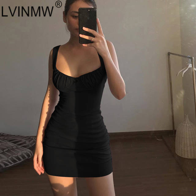 Fashion LVINMW Sexy Skinny Bralette Vestido