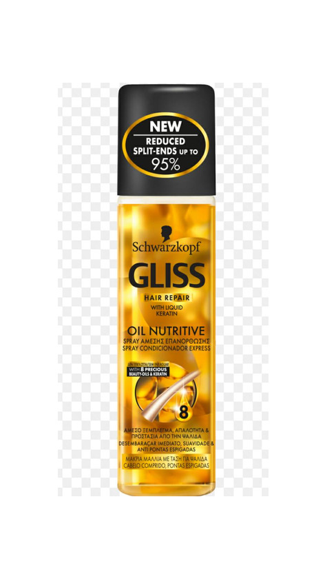 Producto Gliss hair repair oil nutritive