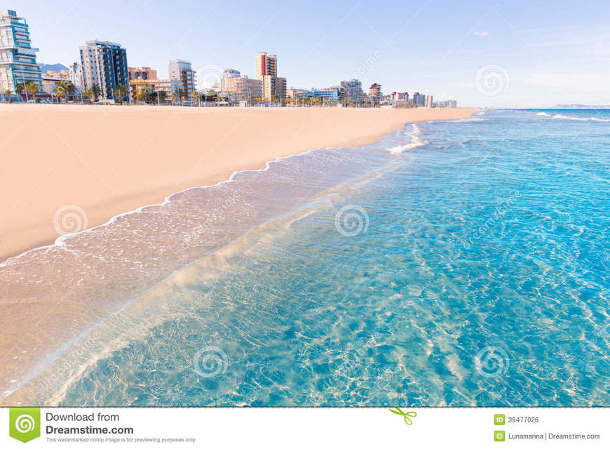 Lugares Playa de Gandía, Comunidad Valencia