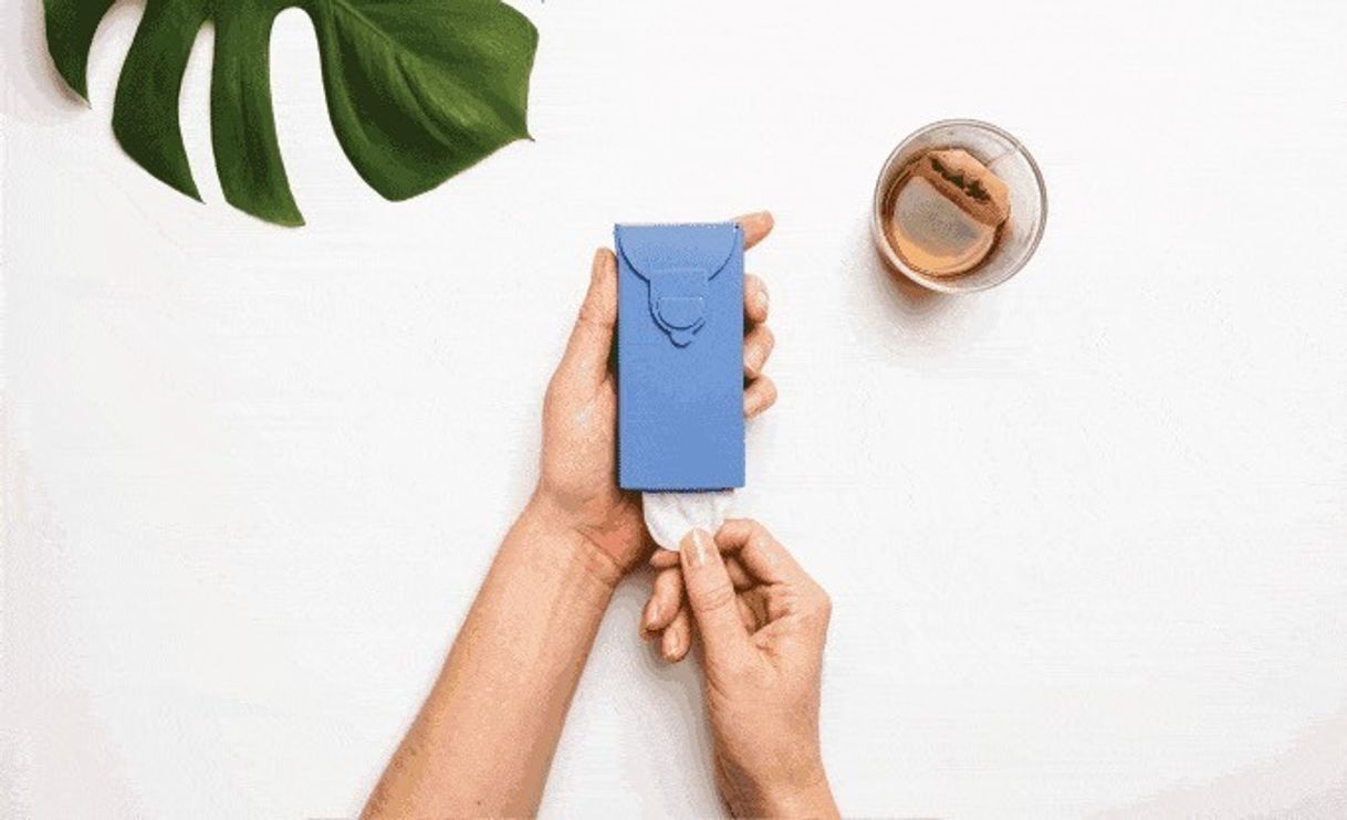 Social Pacote de lenços reutilizável