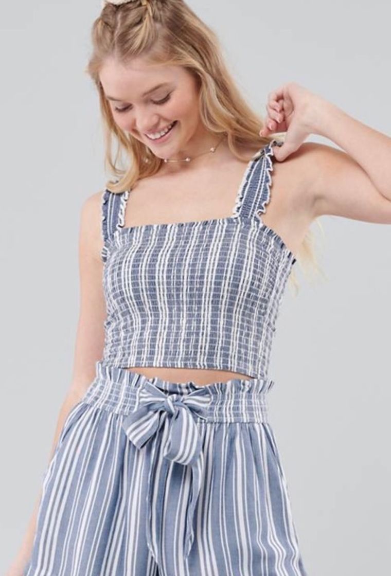 Social CROP TOP - Hollister