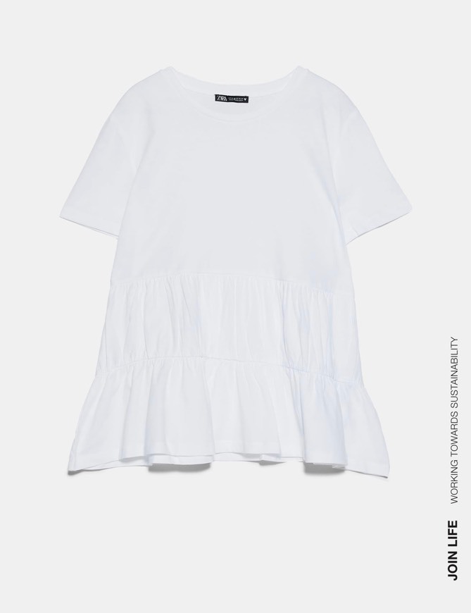 Social T-SHIRT COM FOLHOS ✨