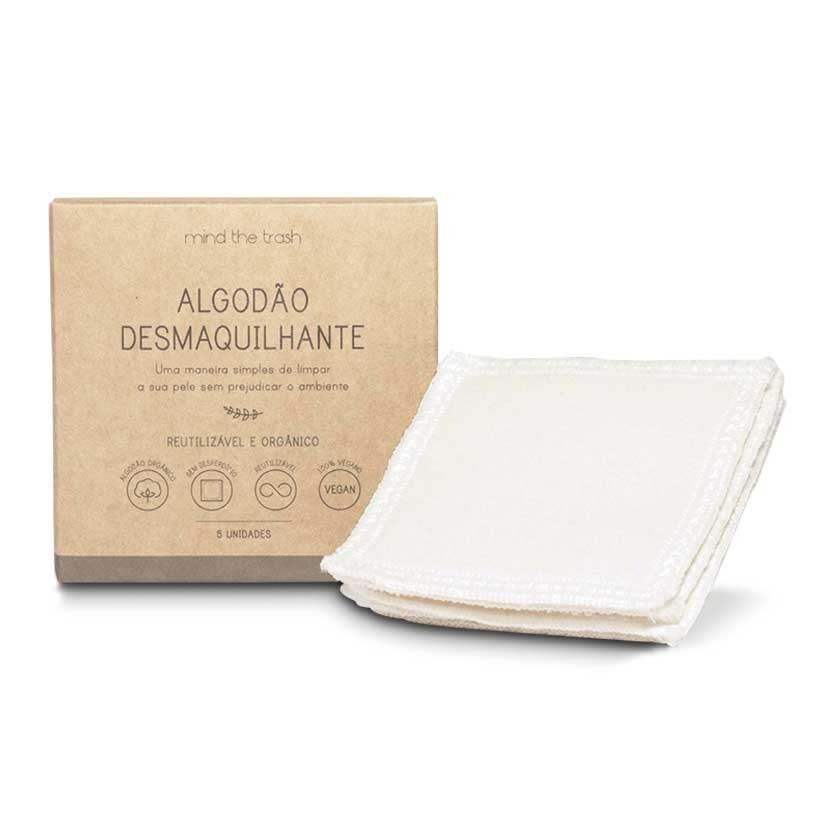 Social Discos de algodão desmaquilhantes
