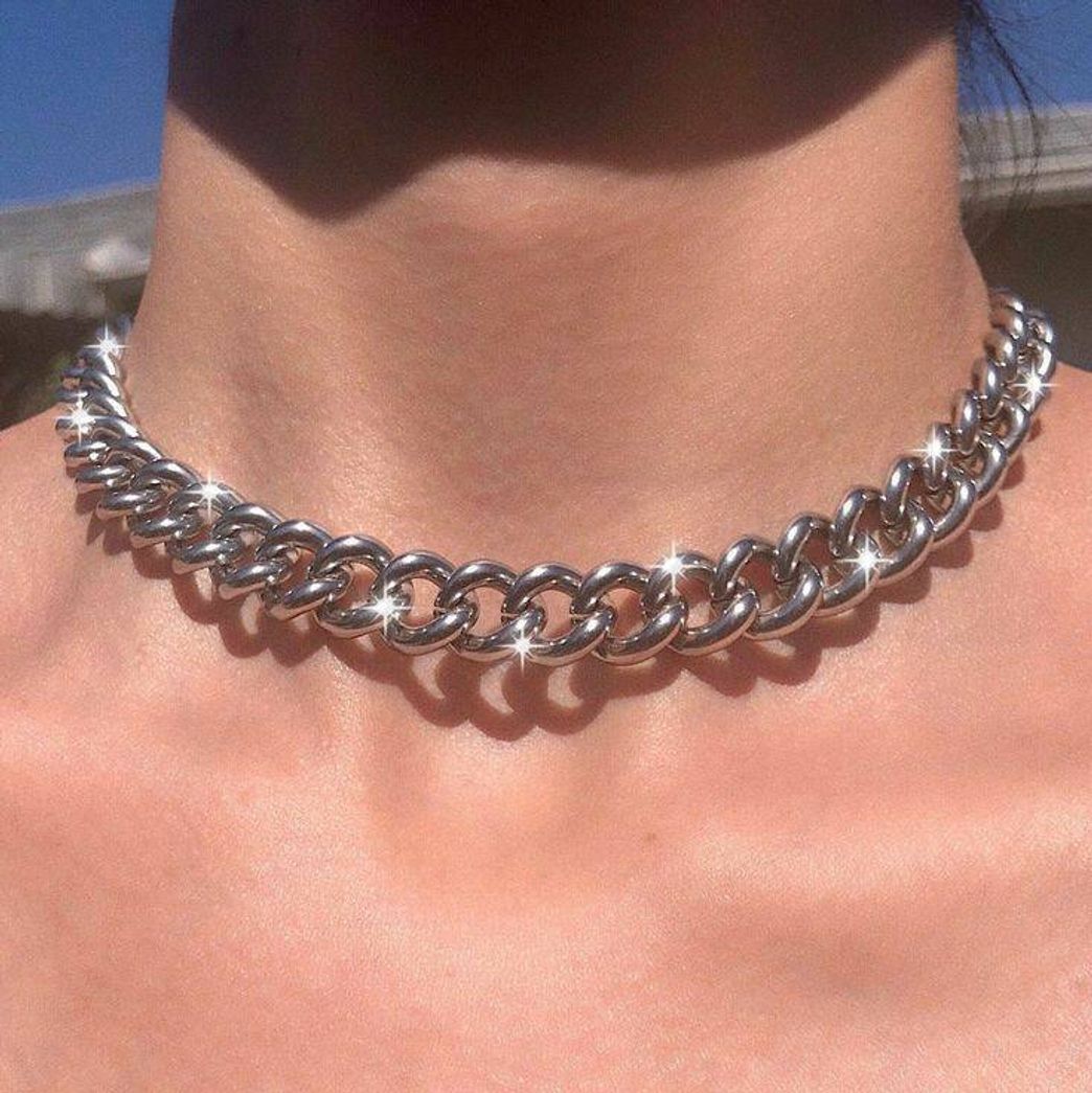 Fashion Minimalist curb choker ♡