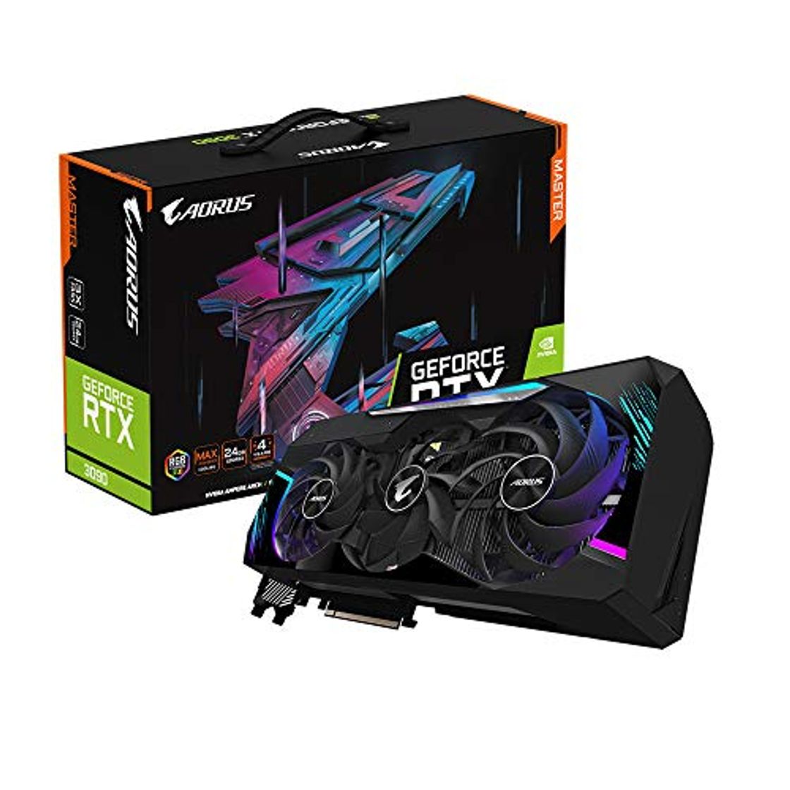 Gigabyte AORUS GeForce RTX 3090 Master - Tarjeta gráfica