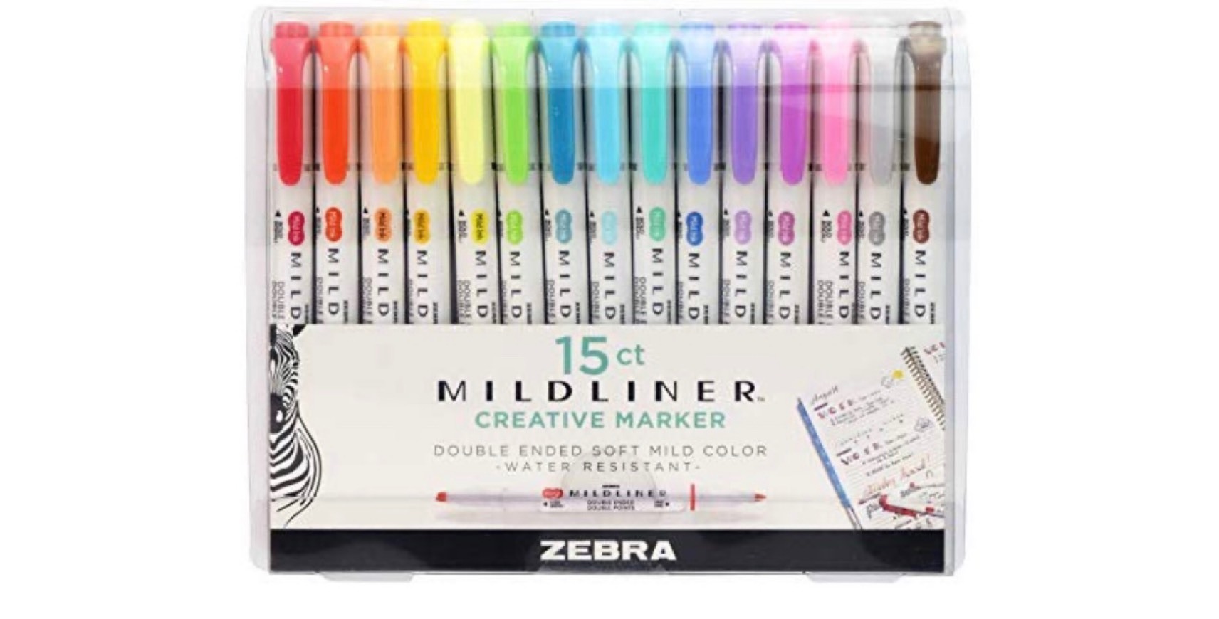 Fashion Zebra Mildliner pack 