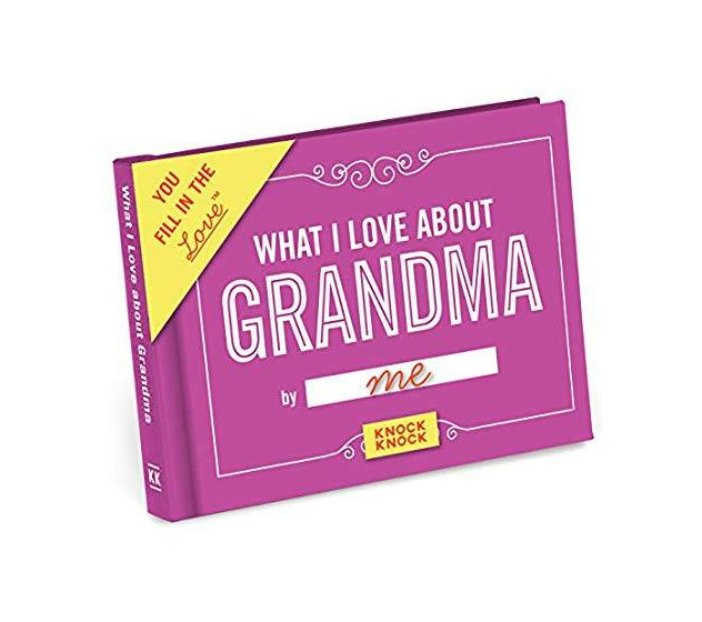 Productos What I Love about Grandma Fill in the Love Book 