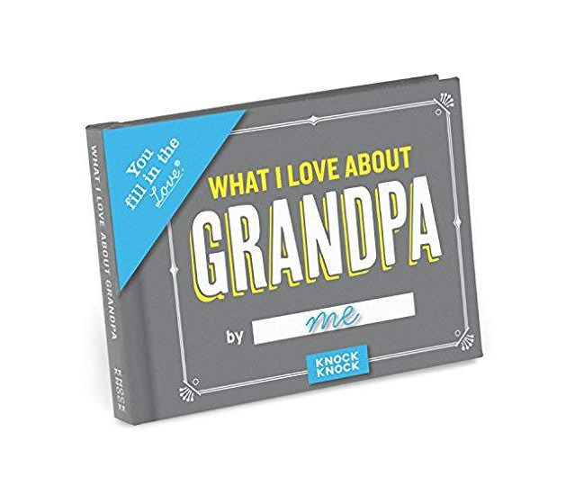 Productos What I Love about Grandpa Fill in the Love Book 