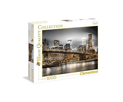Clementoni - Puzzle de 1000 Piezas New York Skyline