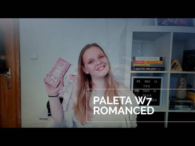 Moda Testei a paleta romanced da w7