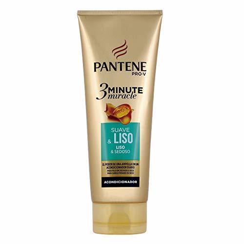 Belleza Pantene 3 Minute Suave y Liso Acondicionador