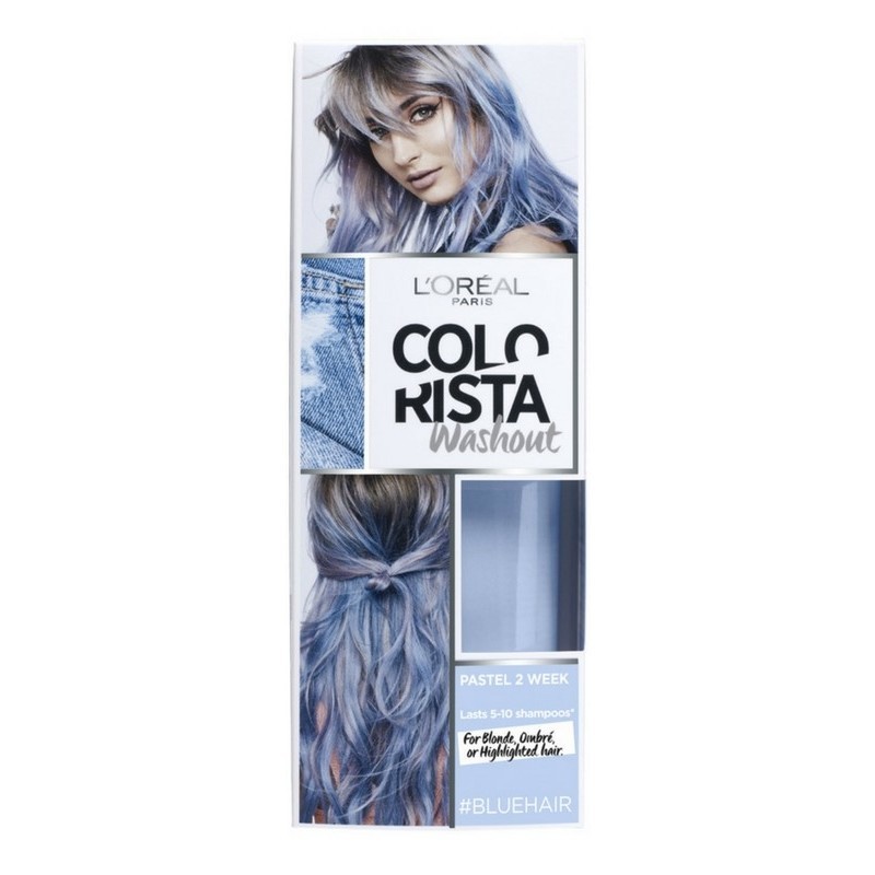 Moda L'Oréal Colorista Washout Blue Hair