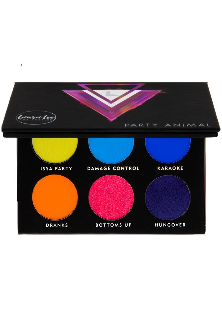 Moda Party Animal Pressed Pigment Palette – Laura Lee Los Angeles