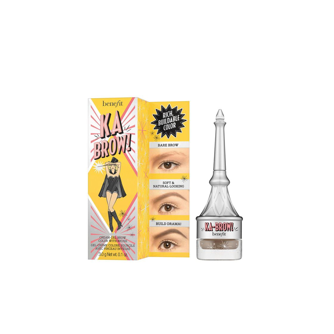 Social ka-BROW! eyebrow gel color
