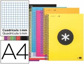 Product 12un CADERNO ESPIRAL LIDERPAPEL A4 MICRO ANTARTIK CAPA FORRA