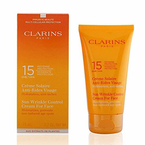 Belleza Clarins Crema Protectora Filtro Solar Corporal de 15 UVB/UVA