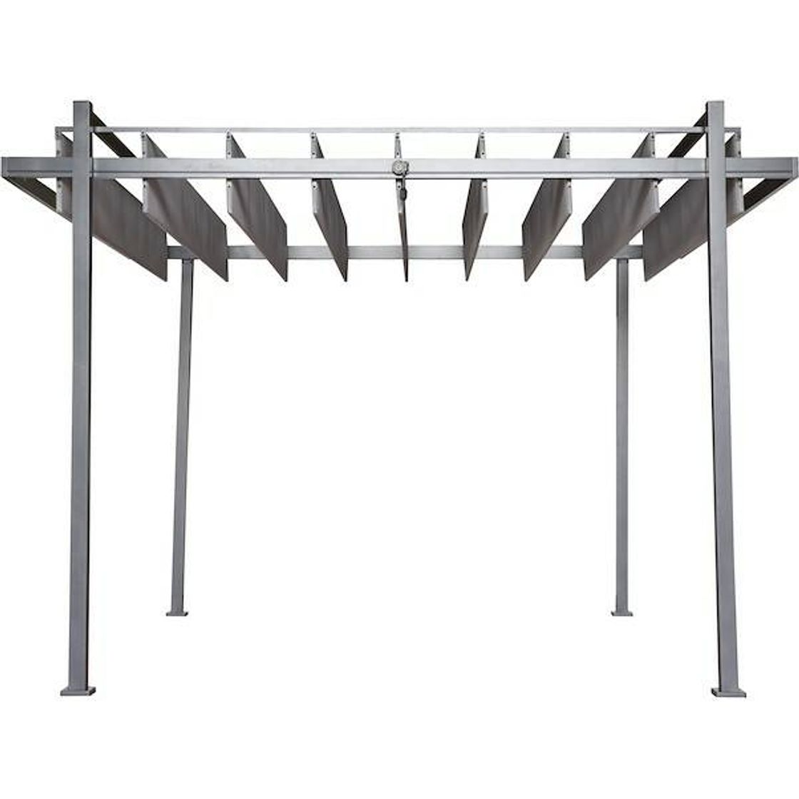 Fashion Pérgola de alumínio naterial elysia 3,1x3,5m - Leroy Merlin Portugal