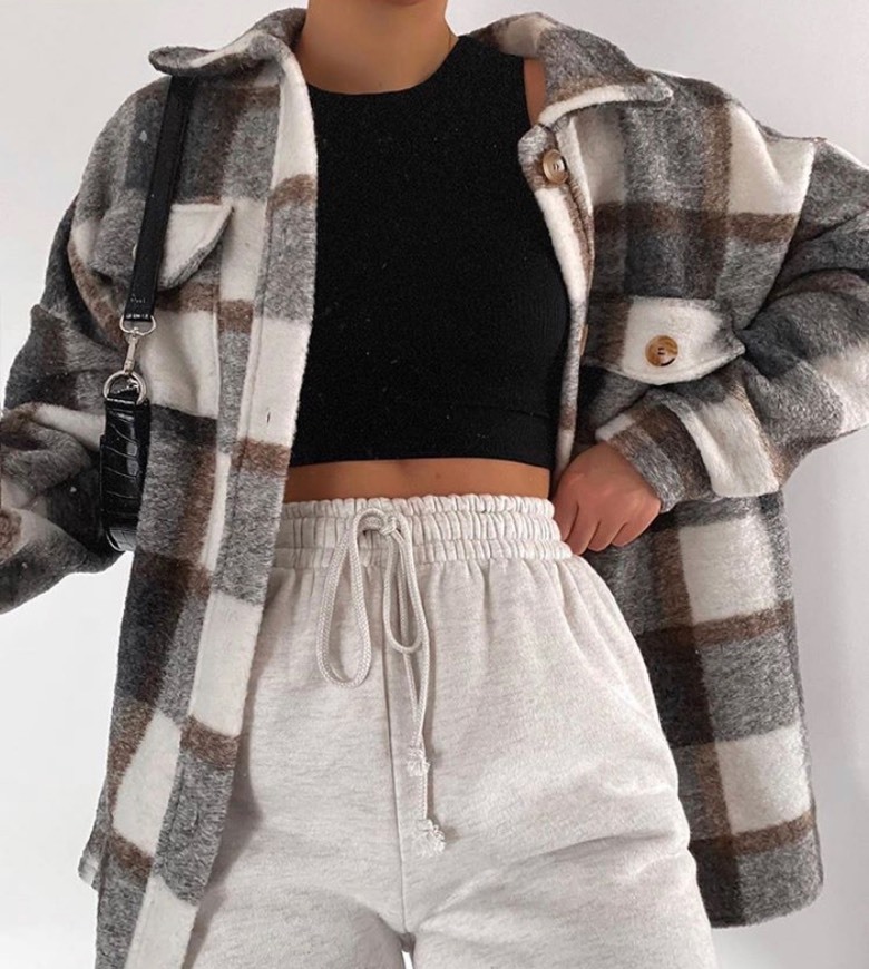 Product Grey Check Jacket