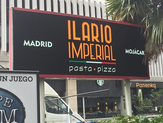 Restaurants ILARIO IMPERIAL MADRID