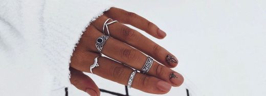 Anillos de Plata • Joyitas Exclusivas y Bonitas | San Saru