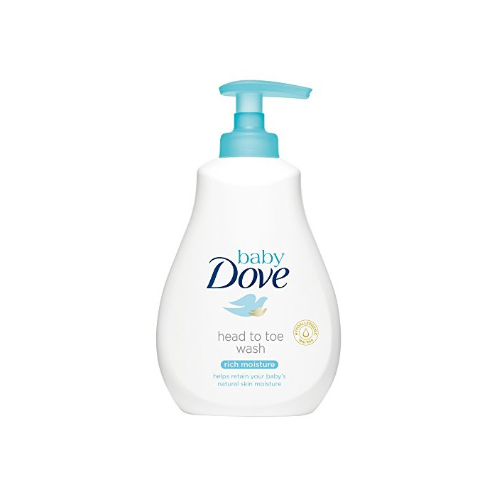 Belleza Dove Baby Head To Toe Rich Moisture Wash 200 Ml Baby Head