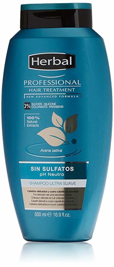 Belleza Herbal Professional Treatment Silver White Champú