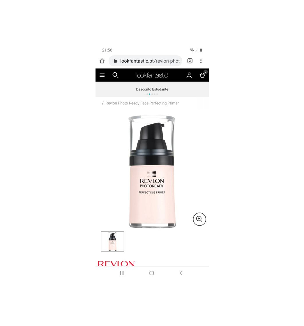 Product Primer Revlon