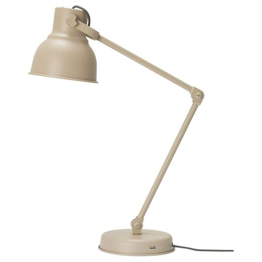 HEKTAR Lámpara flexo de trabajo, beige - IKEA