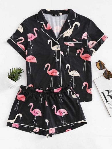 Pijama flamingo 