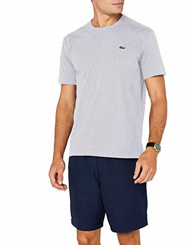 Moda Lacoste TH7618, Camiseta para Hombre, Gris