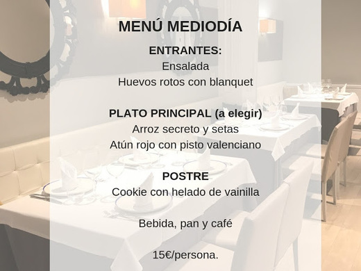 Nou Gourmet | Restaurantes Valencia Centro