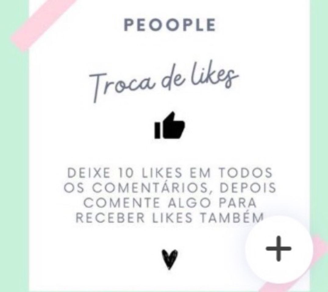 Moda TROCA DE LIKES