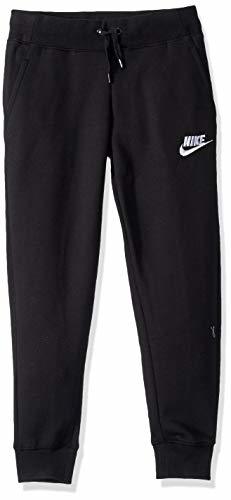 Moda Nike Sportswear Pants for Girls Pantalones de Deporte, Niñas, Negro