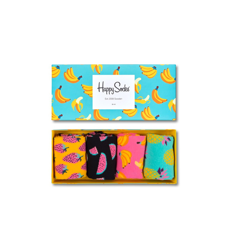 Social Fruit Socks Gift Box