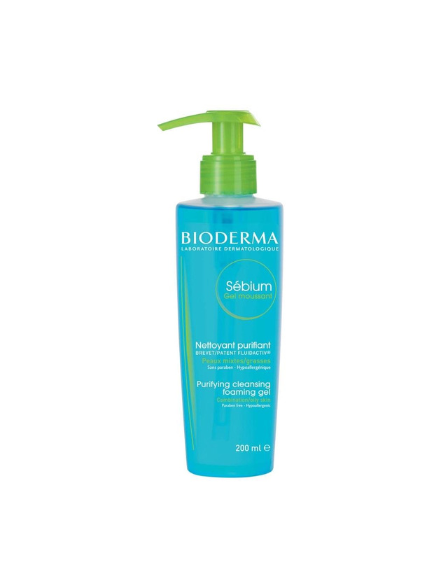 Belleza BIODERMA SEBIUM gel moussant nettoyant purifiant 500 ml