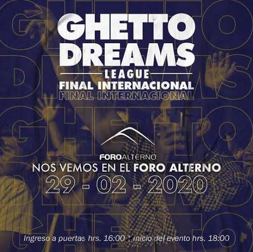 Participantes Guetto Dreams League Internacional