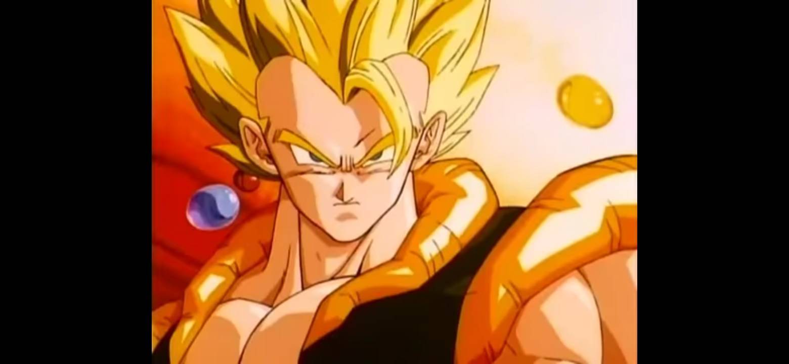 La fusión de Goku y Vegeta.