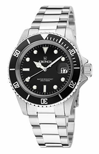 Fashion KRONOS- Sport Q 200MTS Black 977.8.55 - Reloj Diver de Caballero de