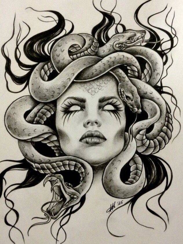 Medusa tatto