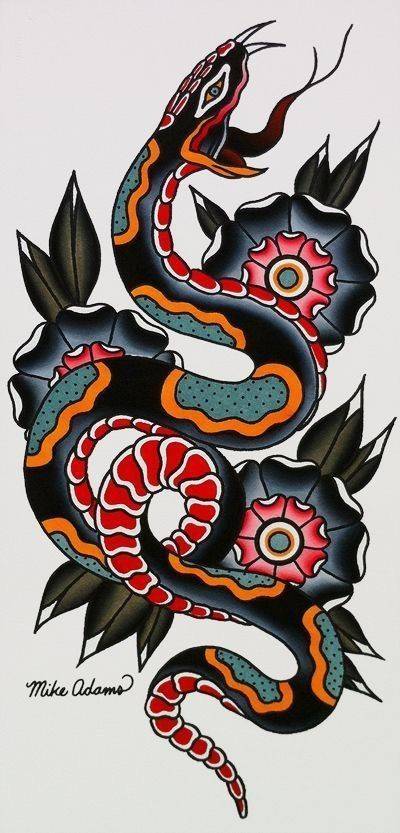 Serpiente old school