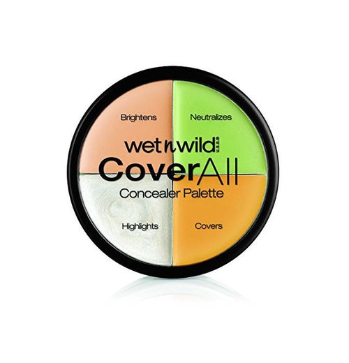 Wet n Wild 4 Colores Coverall Concealer Palette Maquillajes