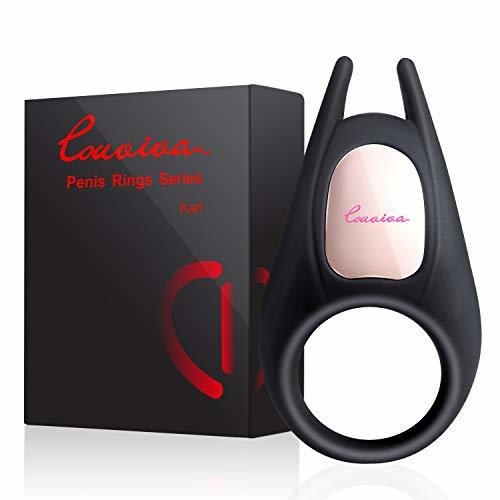 Social Louviva Portátil Masajeador, 10 Modos de Frecuencia, Carga USB Silicona Suave, Impermeable