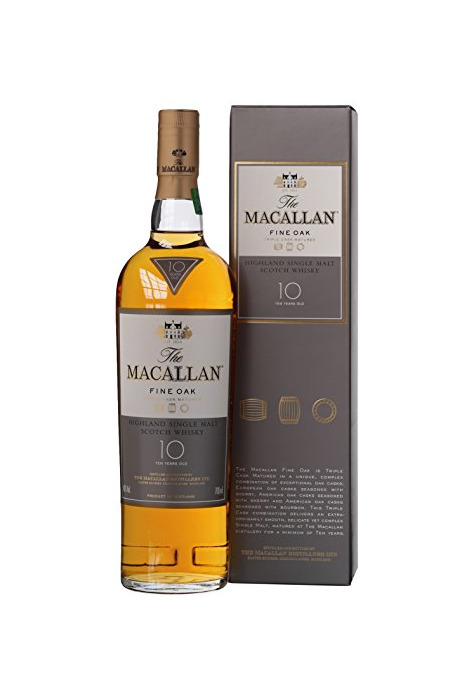 Product MACALLAN 10 Year Old Fine Oak Speyside Malt Whisky 70cl Bottle