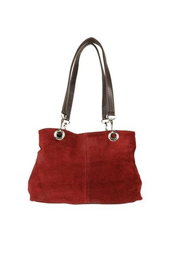 Girly Handbags La bolsa de gamuza italiana hombro