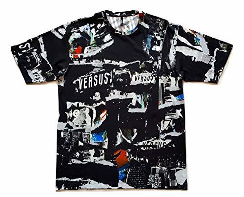 Products Versace BU90465 B7008VRS U - Camiseta de Manga Corta para Hombre