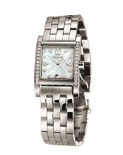 Place Watch Eberhard Woman Gingi Date Steel Diamonds 61007 BR