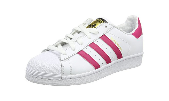 Moda Adidas Superstar Foundation, Zapatillas Unisex Infantil, Blanco